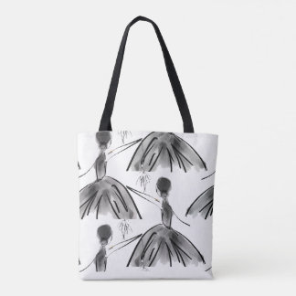 Dance with me Ballerina Tote Bag