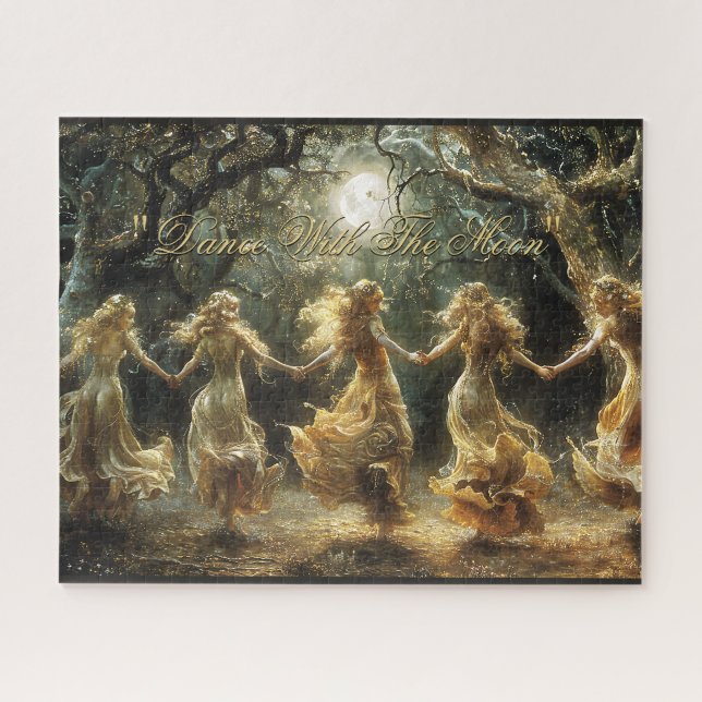 Dance With The Moon Jigsaw Puzzle (Horizontal)