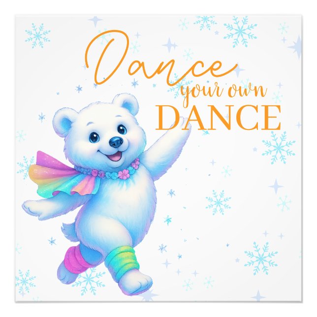 Dance Your Own Dance Canvas Art  Photo Print (Front)
