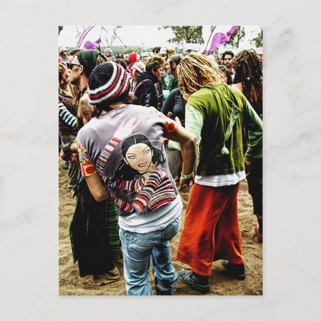 Dancefloor Glimpses #34 Postcard (Front)