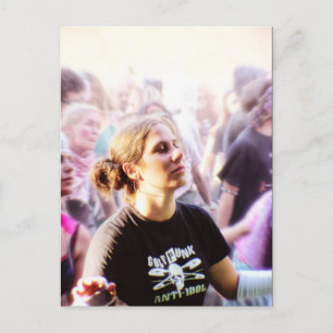 Dancefloor Glimpses Postcard