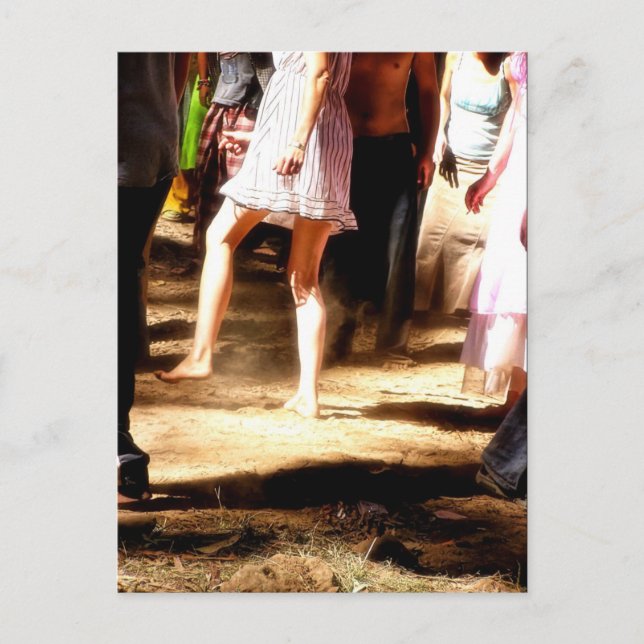 Dancefloor Glimpses Postcard (Front)