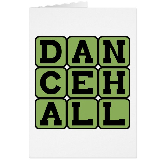 Dancehall, Music Genre (Front)