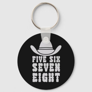 Danceline Five Six Seven Eight Keychain