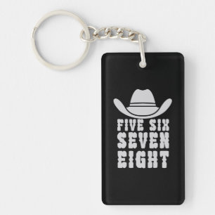 Danceline Five Six Seven Eight Keychain