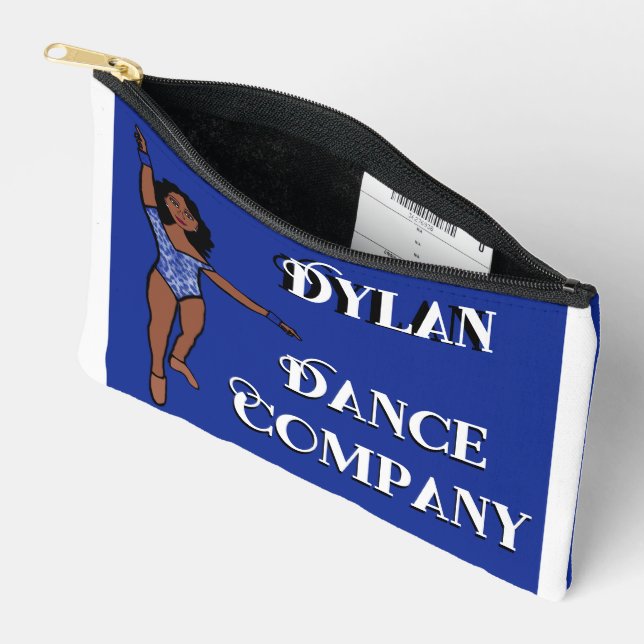  Dancer Accessory Bag Blue Animal (Open)