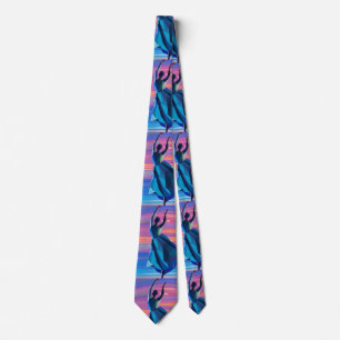 Dancer at sunset tie
