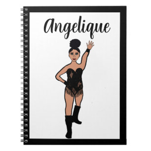 Dancer Black  Fringe Notebook #2