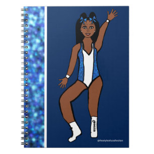 Dancer  Blue Spark Notebook #1