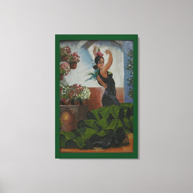 Dancer Canvas Print (Front)