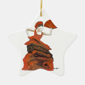 Dancer Ceramic Ornament