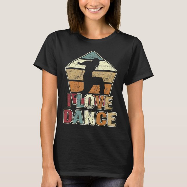 dancer choreographer dance training Dancing T-Shirt (Front)