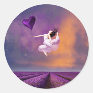 Dancer Classic Round Sticker