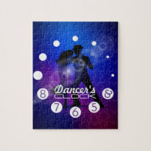 Dancer clock with numbers for a Dancer's.