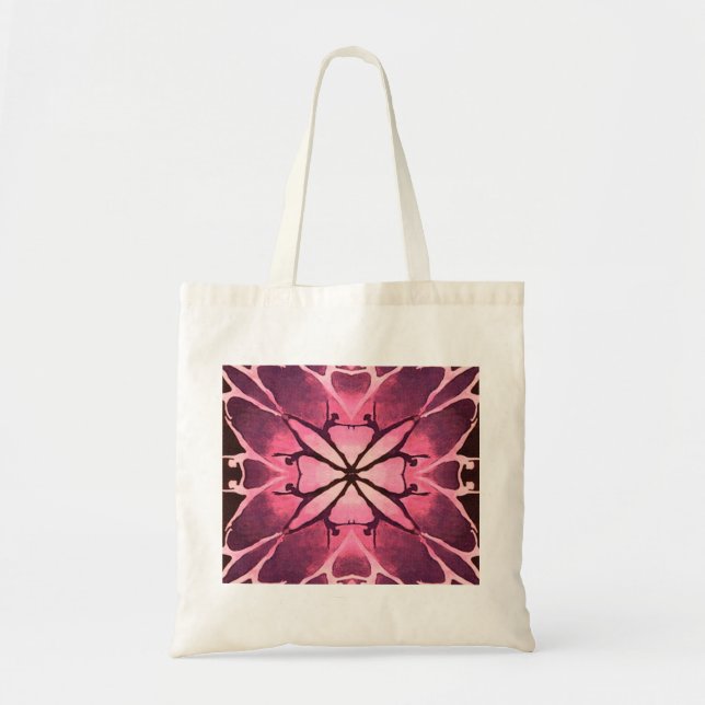Dancer (Cranberry) Tote Bag (Front)