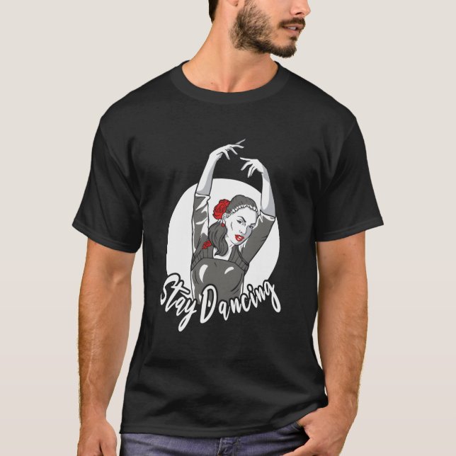 Dancer Dance Moves Dancing T-Shirt (Front)