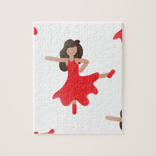 dancer emoji jigsaw puzzle (Vertical)