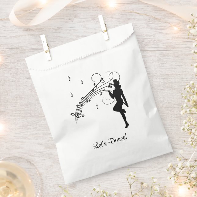 Dancer Favour Bag (Clipped)