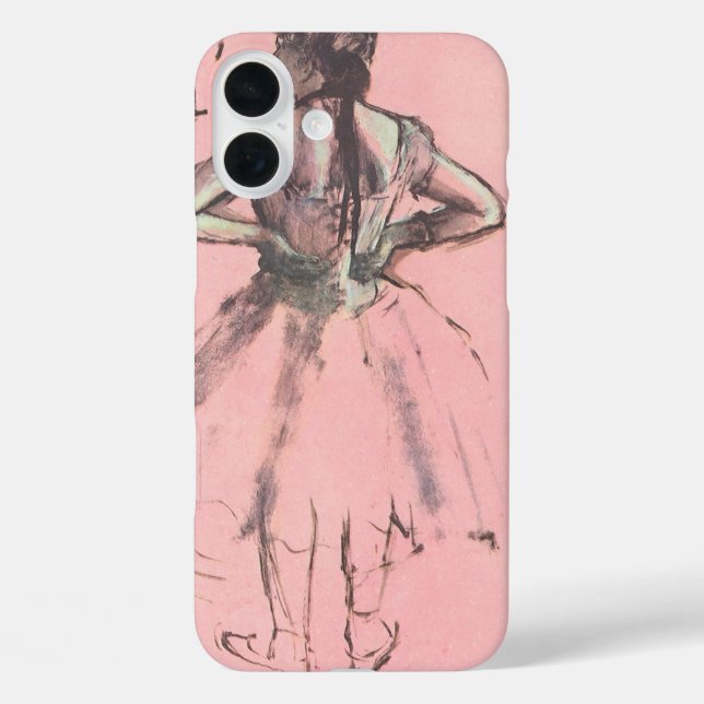 Dancer from Back, Hands on Hips by Edgar Degas Case-Mate iPhone Case (Back)