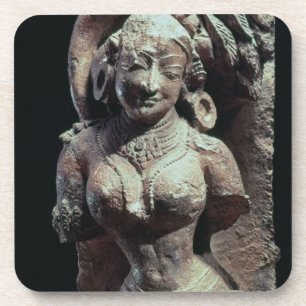Dancer, from the Sun Temple of Kanara, Indian, 13t Coaster