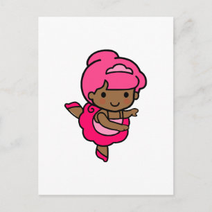 Dancer Girl Postcard