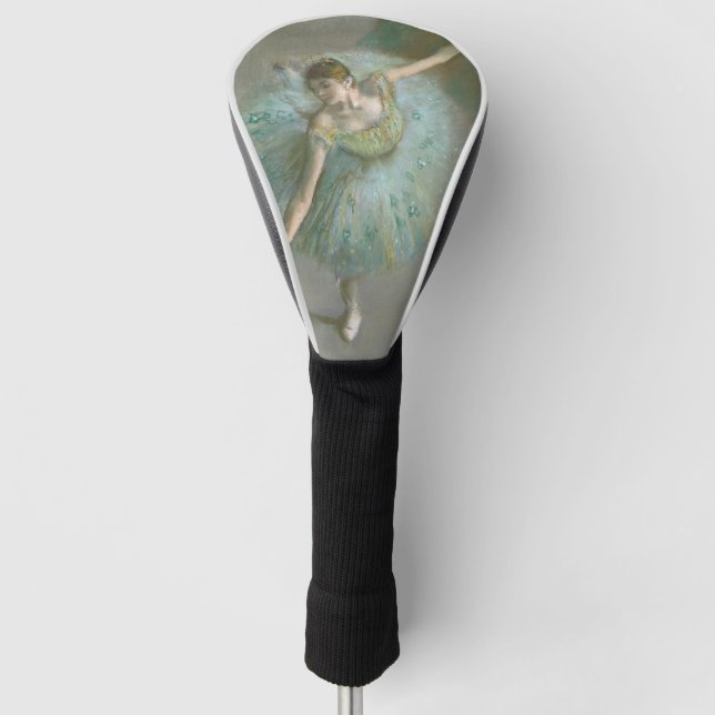 Dancer in Green Edgar Degas Golf Head Cover (Front)