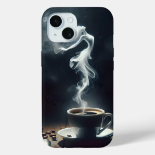 Dancer In Vapour In Coffee iPhone 15 Case