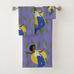 Dancer, Jazz  Bath Towel Set