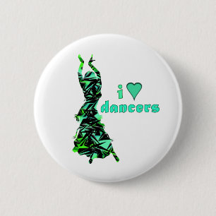 Dancer *Jinx* 2 Inch Round Button