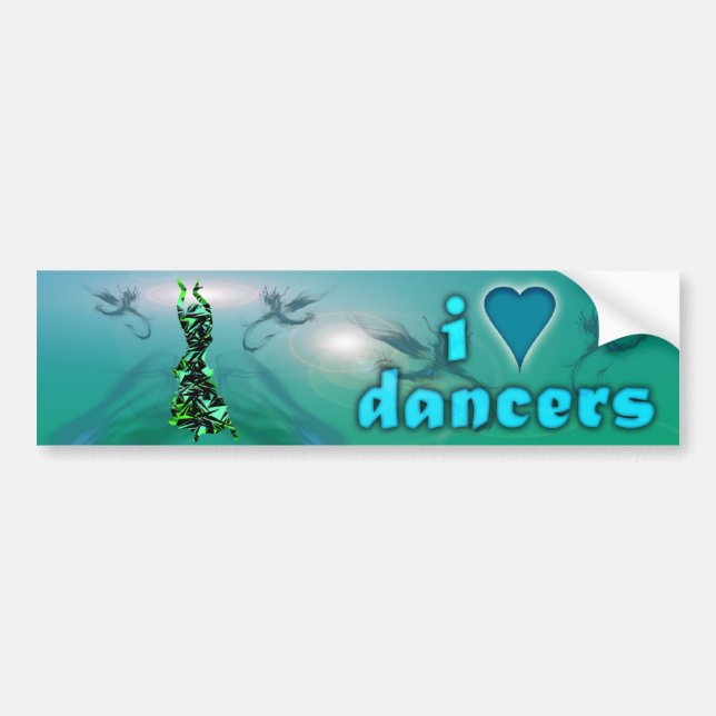 Dancer *Jinx* Bumper Sticker (Front)