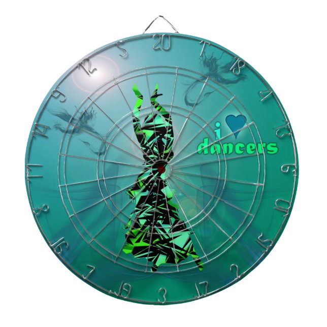 Dancer *Jinx* Dartboard (Front)