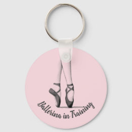 Dancer Legs - You Choose Text and Colour Keychain