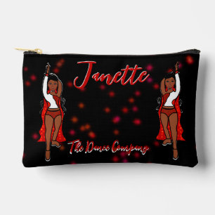 Dancer/Majorette Red Spark Accessory Pouch