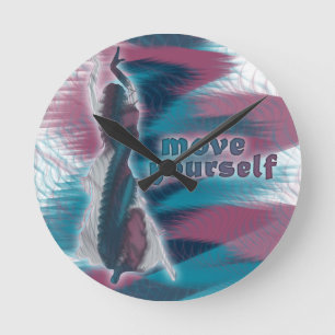 Dancer *Mako* Round Clock