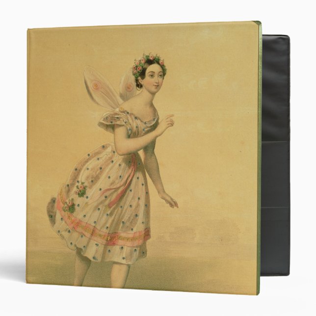 Dancer Maria Taglioni Binder (Front/Inside)