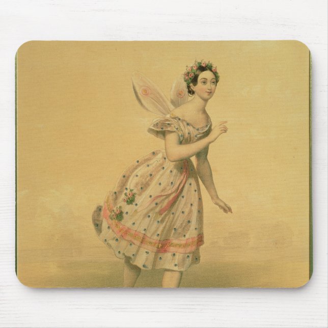 Dancer Maria Taglioni Mouse Pad (Front)