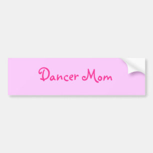 Dancer Mom Bumper Sticker