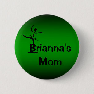 Dancer Name Mom Pin