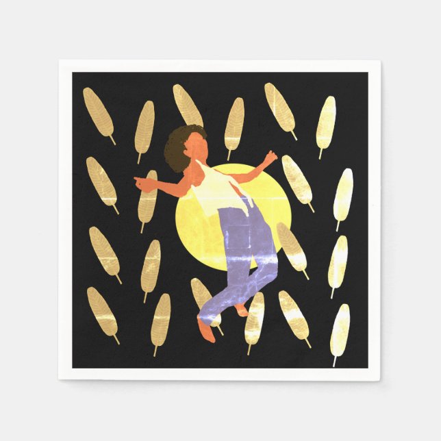 Dancer  napkin (Front)