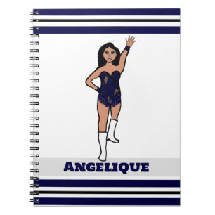 Dancer Navy Fringe Notebook #2