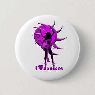 Dancer *Onca* 2 Inch Round Button
