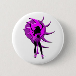 Dancer *Onca* 2 Inch Round Button