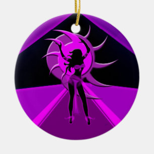 Dancer *Onca* Ceramic Ornament