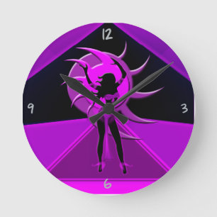 Dancer *Onca* Round Clock