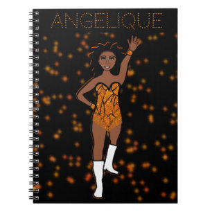 Dancer Orange Fringe Carnet #1