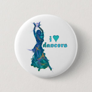 Dancer *Pheja* 2 Inch Round Button