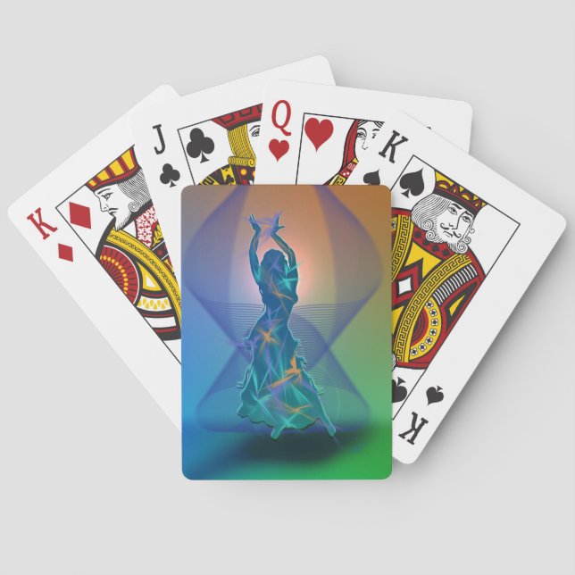 Dancer *Pheja* Playing Cards (Back)