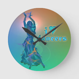 Dancer *Pheja* Round Clock