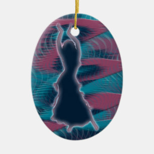 Dancer *Porcha* Ceramic Ornament