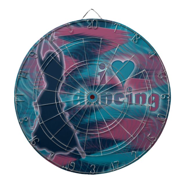 Dancer *Porcha* Dartboard (Front)